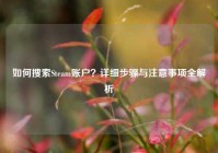 如何搜索Steam账户？详细步骤与注意事项全解析