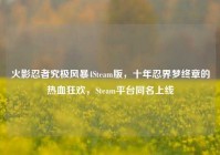 火影忍者究极风暴4Steam版，十年忍界梦终章的热血狂欢，Steam平台同名上线