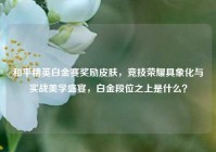 和平精英白金赛奖励皮肤，竞技荣耀具象化与实战美学盛宴，白金段位之上是什么？