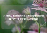 CSGO噬蛇，枪身缠绕的致命美学为何成玩家信仰之枪？带你了解CSGO这款游戏