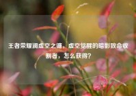 王者荣耀澜虚空之镰，虚空觉醒的暗影致命收割者，怎么获得？