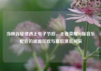 当峡谷旋律遇上电子节拍，王者荣耀DJ版音乐配音的破圈狂欢与幕后演员风采