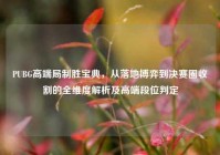 PUBG高端局制胜宝典，从落地博弈到决赛圈收割的全维度解析及高端段位判定