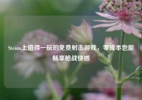 Steam上值得一玩的免费射击游戏，零成本也能畅享枪战快感