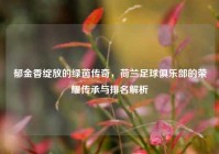 郁金香绽放的绿茵传奇，荷兰足球俱乐部的荣耀传承与排名解析