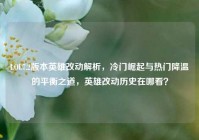 LOL7.2版本英雄改动解析，冷门崛起与热门降温的平衡之道，英雄改动历史在哪看？