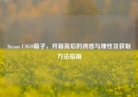 Steam CSGO箱子，开箱背后的诱惑与理性及获取方法指南