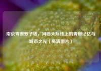 南京青奥双子塔，河西天际线上的青奥记忆与城市之光（高清图片）