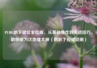 PUBG趴下键位全指南，从基础操作到实战技巧，助你成为伏地魔大神（附趴下按键说明）