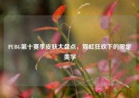 PUBG第十赛季皮肤大盘点，霓虹狂欢下的限定美学