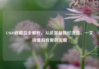 CSGO收藏品全解析，从武器箱到纪念品，一文读懂游戏里的宝藏