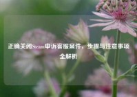 正确关闭Steam申诉客服案件，步骤与注意事项全解析