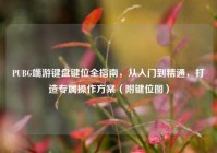 PUBG端游键盘键位全指南，从入门到精通，打造专属操作方案（附键位图）