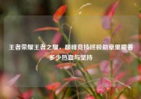 王者荣耀王者之耀，巅峰竞技终极勋章里藏着多少热血与坚持