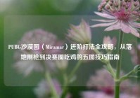 PUBG沙漠图（Miramar）进阶打法全攻略，从落地刚枪到决赛圈吃鸡的五图技巧指南