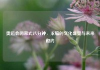奥运会闭幕式八分钟，浓缩的文化盛宴与未来邀约