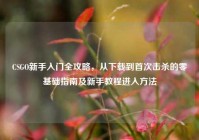 CSGO新手入门全攻略，从下载到首次击杀的零基础指南及新手教程进入方法
