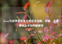 Steam与战争雷霆账号绑定全攻略，步骤、注意事项及常见问题解答