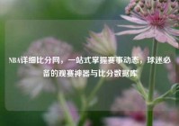 NBA详细比分网，一站式掌握赛事动态，球迷必备的观赛神器与比分数据库