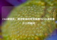 CSGO袋鼠队，澳洲草原的电竞猛兽与CSOL袋鼠是什么的疑问