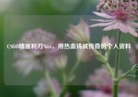 CSGO精准利刃Nico，用热血铸就传奇的个人资料