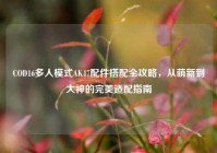 COD16多人模式AK47配件搭配全攻略，从萌新到大神的完美适配指南