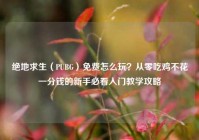 绝地求生（PUBG）免费怎么玩？从零吃鸡不花一分钱的新手必看入门教学攻略