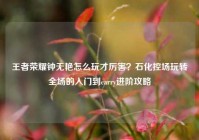 王者荣耀钟无艳怎么玩才厉害？石化控场玩转全场的入门到carry进阶攻略