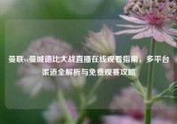 曼联vs曼城德比大战直播在线观看指南，多平台渠道全解析与免费观赛攻略