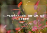 Steam小内存单机神作盘点，轻量不占地，好玩到停不下来