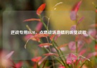 逆战专用BGM，点燃战场激情的听觉战歌