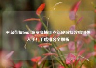 王者荣耀马可波罗赛博朋克新皮肤特效帅到想入手！手感排名全解析