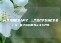 LOL手游国标颜色解析，从荣耀标识到段位象征，每一种色彩都藏着奋斗的故事