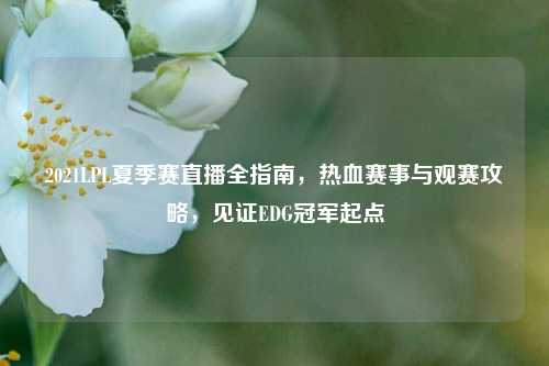 2021LPL夏季赛直播全指南,热血赛事与观赛攻略,见证EDG冠军起点