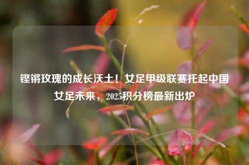 铿锵玫瑰的成长沃土！女足甲级联赛托起中国女足未来，2025积分榜最新出炉
