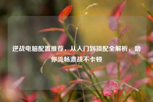 逆战电脑配置推荐,从入门到顶配全解析,助你流畅激战不卡顿