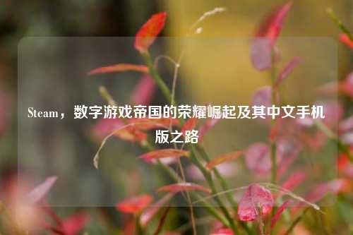 Steam，数字游戏帝国的荣耀崛起及其中文手机版之路