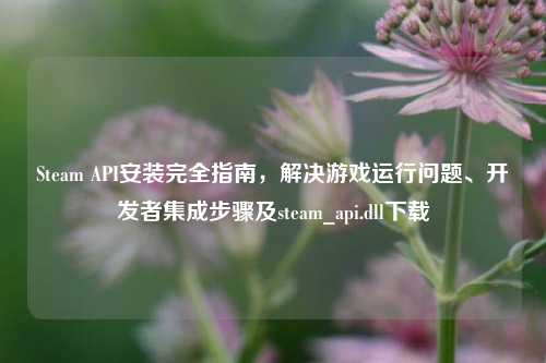 Steam API安装完全指南,解决游戏运行问题、开发者集成步骤及steam_api.dll下载