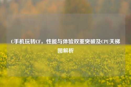 C手机玩转CF,性能与体验双重突破及CPU天梯图解析