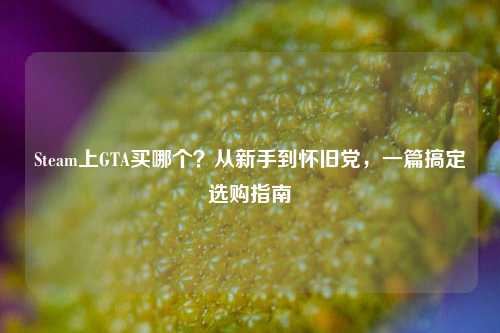 Steam上GTA买哪个?从新手到怀旧党,一篇搞定选购指南
