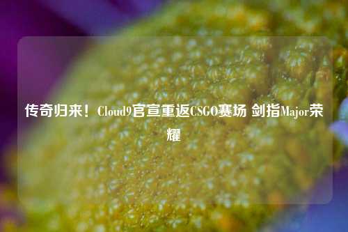传奇归来!Cloud9官宣重返CSGO赛场 剑指Major荣耀