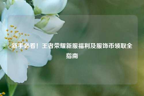 新手必看!王者荣耀新服福利及服饰币领取全指南