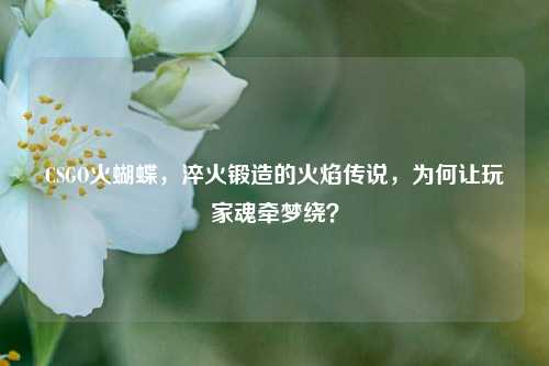 CSGO火蝴蝶，淬火锻造的火焰传说，为何让玩家魂牵梦绕？