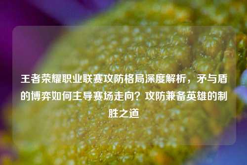 王者荣耀职业联赛攻防格局深度解析，矛与盾的博弈如何主导赛场走向？攻防兼备英雄的制胜之道