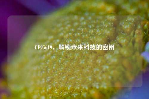 CF95619，解锁未来科技的密钥