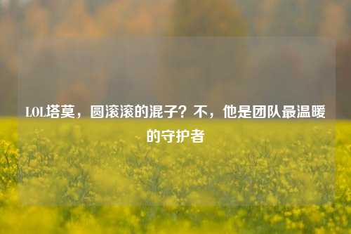 LOL塔莫,圆滚滚的混子?不,他是团队最温暖的守护者