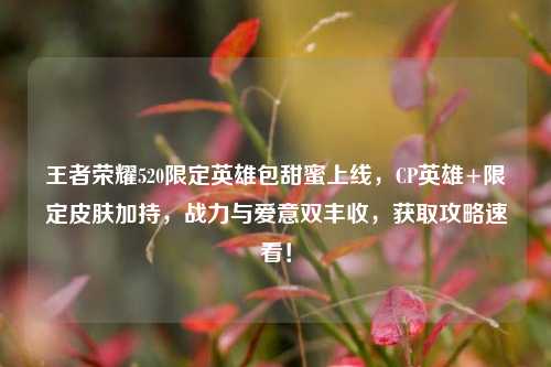 王者荣耀520限定英雄包甜蜜上线,CP英雄+限定皮肤加持,战力与爱意双丰收,获取攻略速看!