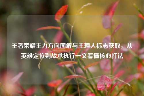 王者荣耀主力方向图解与主理人标志获取，从英雄定位到战术执行一文看懂核心打法