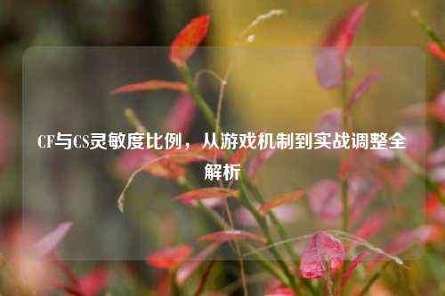 CF与CS灵敏度比例,从游戏机制到实战调整全解析
