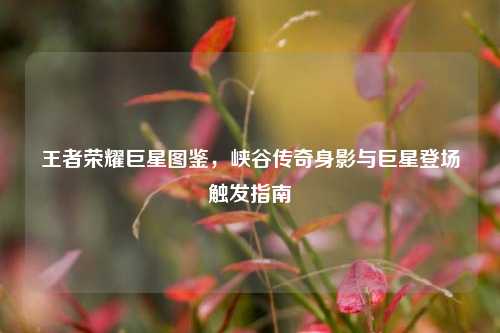 王者荣耀巨星图鉴，峡谷传奇身影与巨星登场触发指南